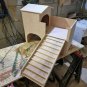 Tortoise House Castle Shelter Two Tiered Hideout Small Animal Hideaway Hutch
