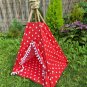Rabbit Teepee Wigwam Tent Bunny Teepee Rabbit Bed Guinea Pig Bed Rat Bed Chinchi