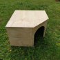 Large Corner House WITH BOTTOM Shelter For Rabbits Guinea Pigs Playhouse Hutch