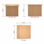 Rabbit House Hideaway Playhouse Toy Furniture Accessories