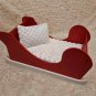 Guinea pig bed Comfortable Xmas Christmas Bed Santa Sleigh Perfect gift for smal
