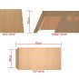 Rabbit House Hideout Hideaway Hutch Small Animal Exercise Playhouse Toy