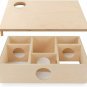 Multi-Chamber With STILTS Hamster House Maze 6-Room Hideouts & Tunnel