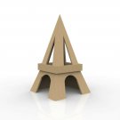 Guinea Pig Eiffel Tower House With Feeder On Top Small Animal Exercise Playhouse