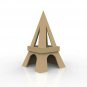 Guinea Pig Eiffel Tower House With Feeder On Top Small Animal Exercise Playhouse