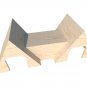 Guinea Pig Mountain House Tent Hideout Hideaway With Ramps Exercise Home