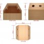Rabbit Litter Box Hideout Hideaway Hutch Small Animal Exercise Playhouse Toy