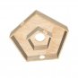 Pentagon Tunnel For Small Animal Hamster House Hideouts & Tunnel Exercise Toy