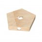 Pentagon Tunnel For Small Animal Hamster House Hideouts & Tunnel Exercise Toy