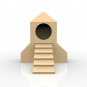 Guinea Pig Rocket House Small Animal Exercise Playhouse Toy