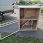 2 tier Rabbit Hutch Guinea Pig Run Chinchilla Hedgehog Ferret Cage Home