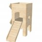Windmill Guinea Pig House 2Tier Shelter Playhouse Exercise Toy Small Animal
