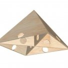 Egyptian Pyramid Hamster House Maze Room Hideouts & Tunnel