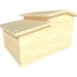 Guinea Pig House With Garage Shelter Small Animal Hideout Hideaway Play