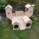 UPGRADES For Castle Guinea Pigs Two Tiered Hideaway Manor Furniture Exercise toy