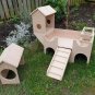 UPGRADES For Castle Guinea Pigs Two Tiered Hideaway Manor Furniture Exercise toy