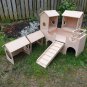 UPGRADES For Castle Guinea Pigs Two Tiered Hideaway Manor Furniture Exercise toy