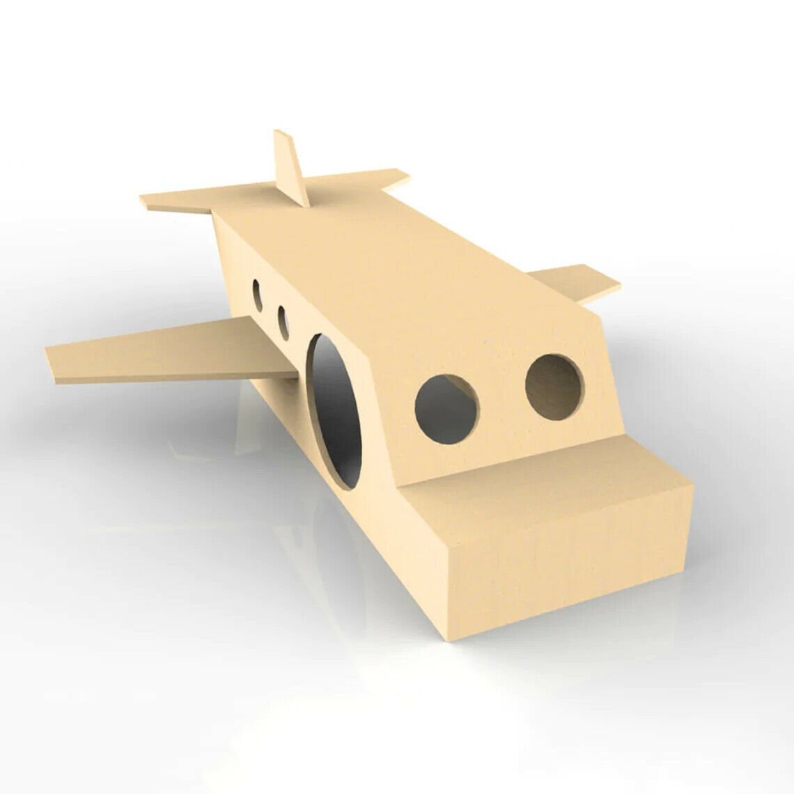 Guinea Pig Plane House Hideout Hideaway Hutch Small Animal Exercise Playhouse