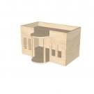 Guinea Pig White House Castle Shelter Hide Out Two Tiered Hideaway Exercise