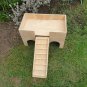 Guinea Pig Tower House Shelter Hide Out Two Tiered Hideaway With Ramp