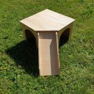 Rabbits corner play house tunnel hutch 2 tier hideout hideaway with ramp exercise home