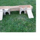 Guinea Pig House Hideout Shelter tower play Castle Hideaway Small Animal hutch