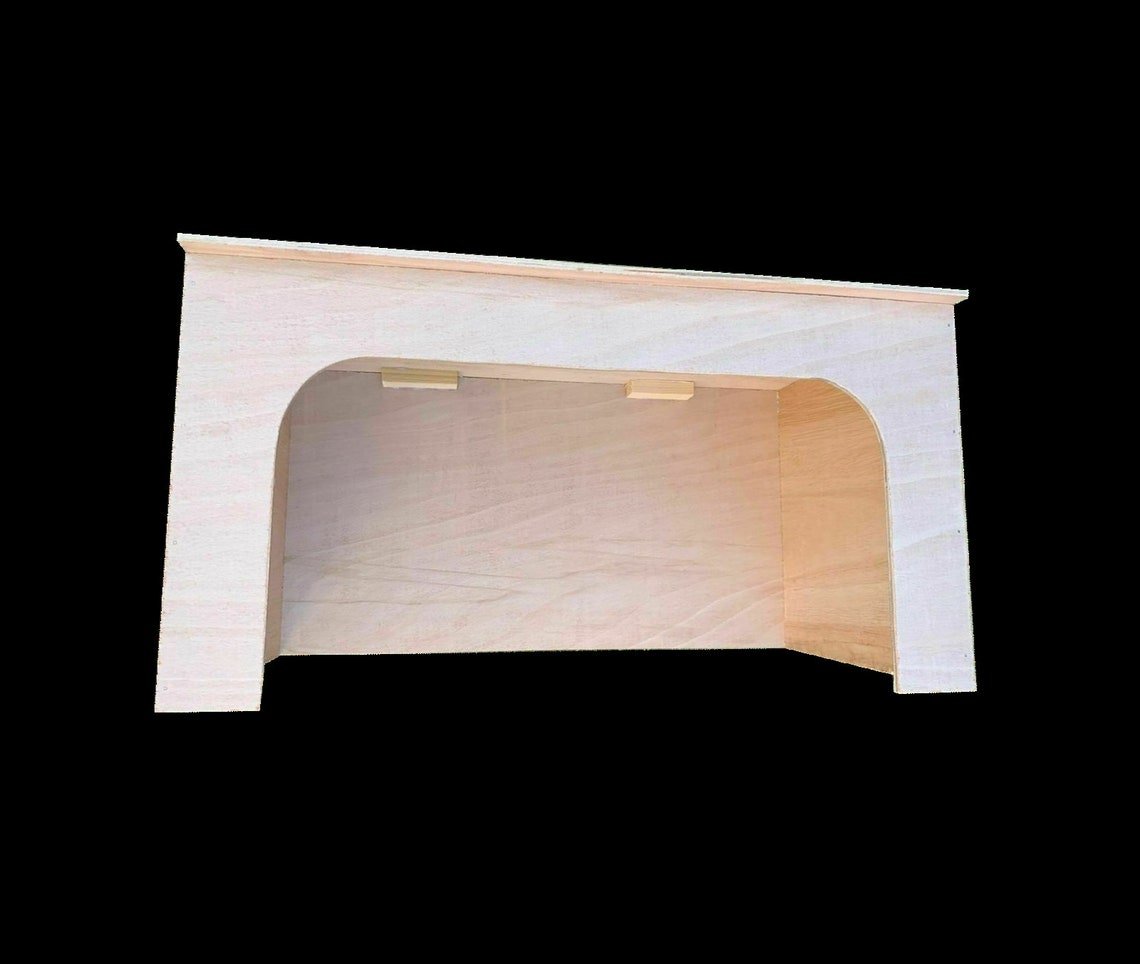 Open Fronted Guinea Pig House Shelter small animal playhouse