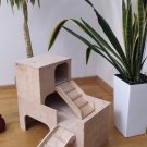 GUINEA PIG 3tier House Castle Shelter Hideout Hideaway Hutch small animal exercise playhouse toy