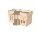 Guinea Pig White House Castle Shelter Hide Out two tiered hideaway manor exercise toy
