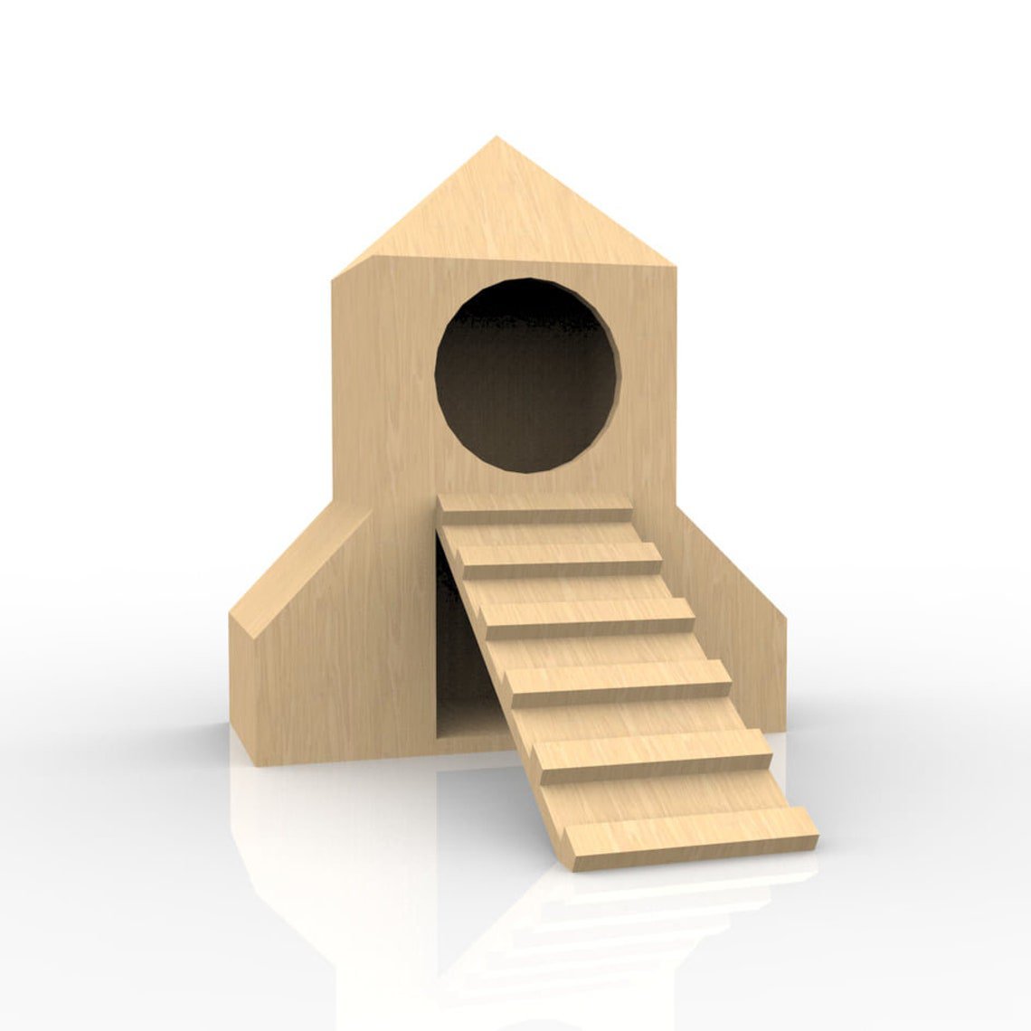 Guinea Pig Rocket House small animal exercise playhouse toy
