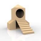 Rabbit rocket into space bunny house Hideaway Hutch small animal exercise playhouse toy