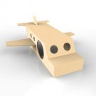Guinea pig plane house Hideout Hideaway Hutch small animal exercise playhouse toy