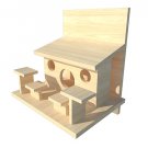 Squirrel house and feeder Play