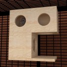 Chinchilla Two Tiered House With Three Holes Shelter Hideout Hutch