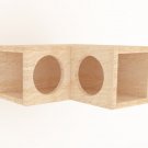 Wooden Tunnel Chinchilla House Two Shelter