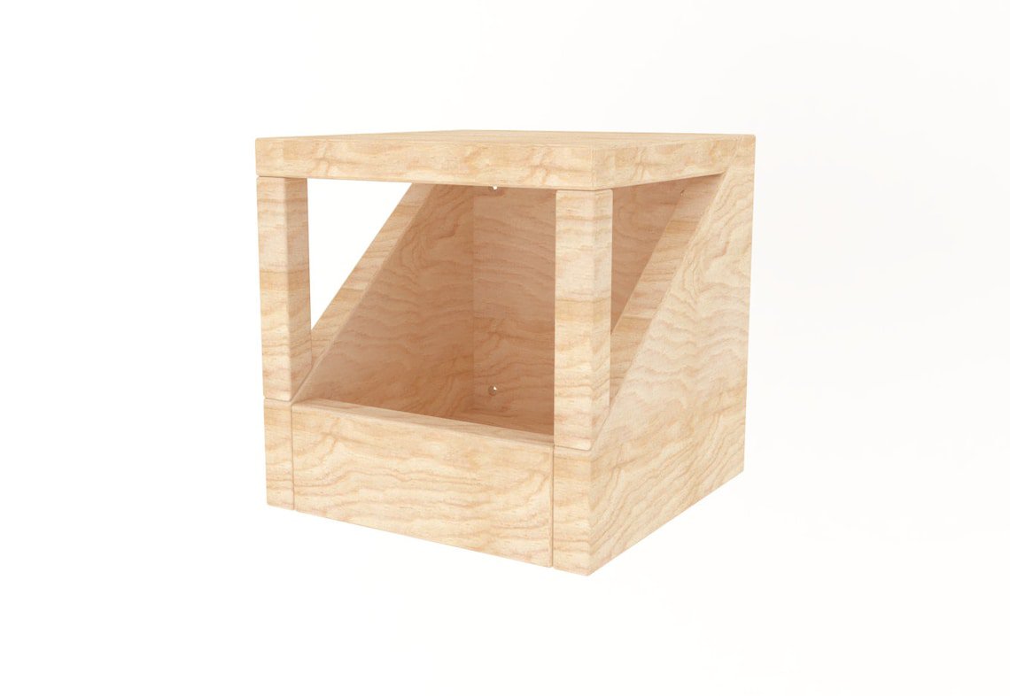 Cube Chinchilla House, Triangles & Square Windows