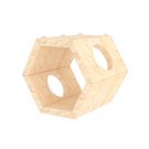 Hexagon Chinchilla Wooden House