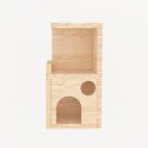Two Tier Chinchilla Wooden Castle
