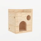 Square Chinchilla Castle With Rooftop House