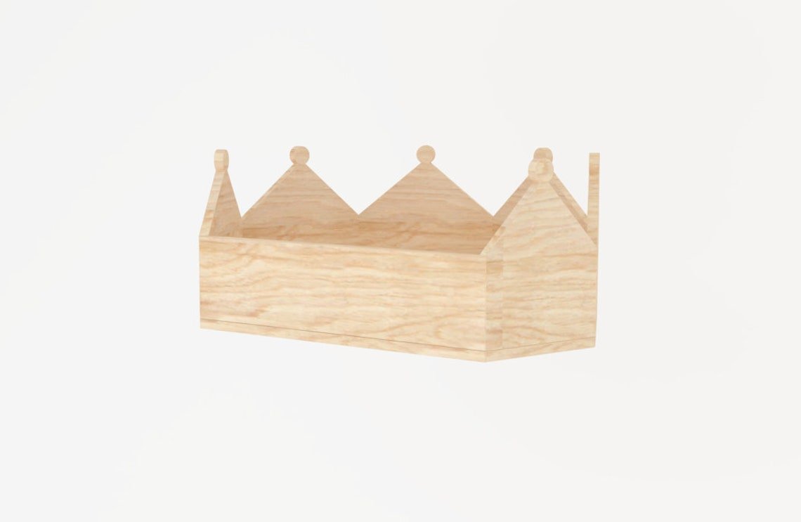 Cozy Crown Rabbit Bed Ideal and Perfect for Small Animals Custom Sizes Available