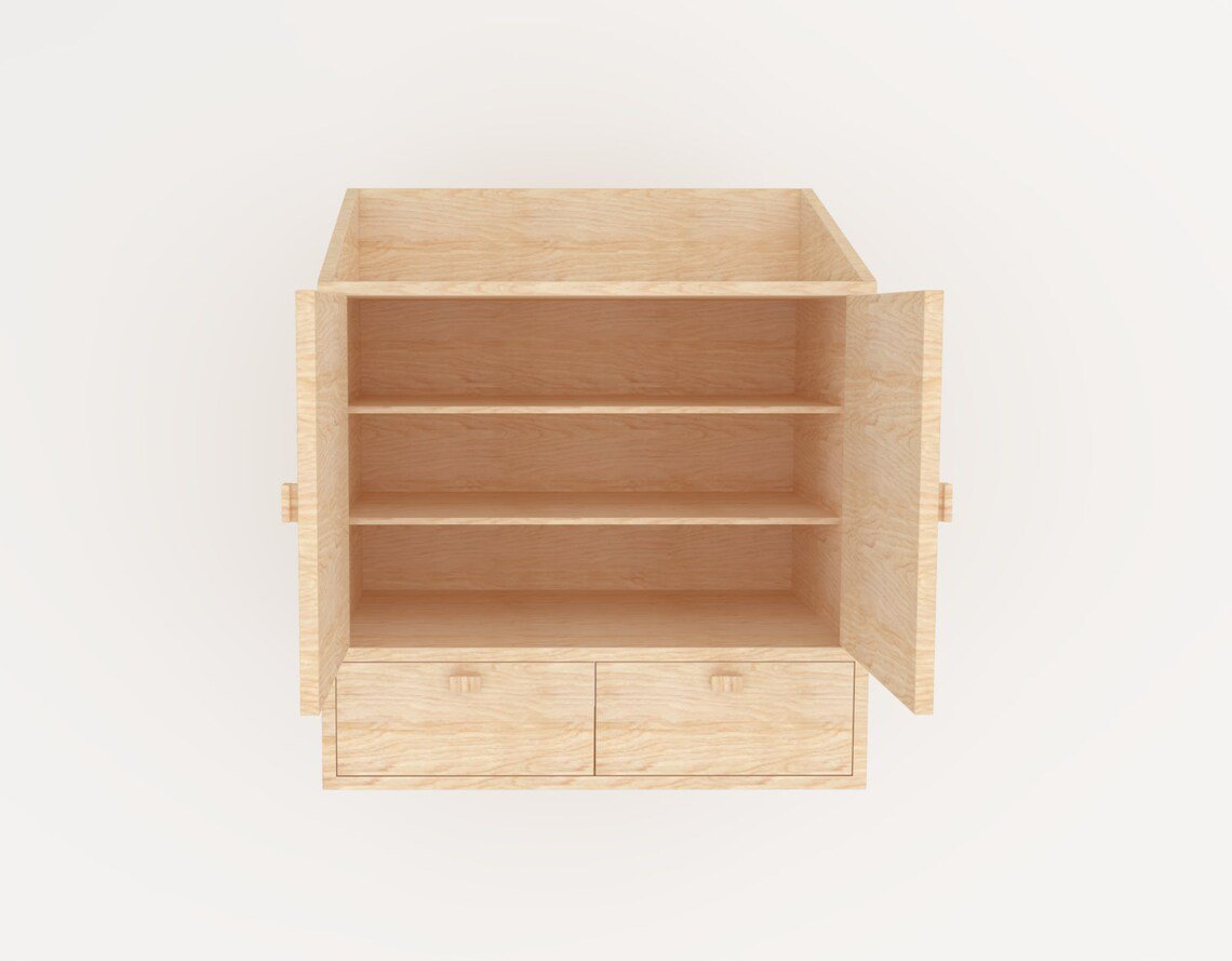 Bow storage drawer Cabinet For Pets Classic Locker Ideal for Rabbit