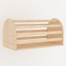 Duffel Bag Shape Wooden Rabbit