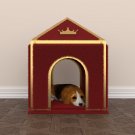Dog House 2 Entrances 2 Holes Castle Luxury Deluxe Dog Hutch