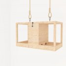 Outdoor Birdhouse Bird feeder for Hanging Air Vents Wooden