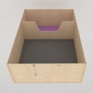 Whelping and Weaning Box for Dogs With Compartment Wooden Weaning Box