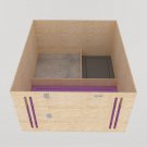 Whelping Box for Cats with Secured Entrance Door