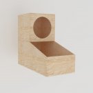 Rabbit Whelping Box With Box on Side Top