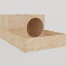 Rabbit Wooden Whelping Box With Feeder and Entrance Door on Top Weaning Box