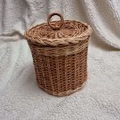 Willow Box Hay Feeder holder, Handcrafted Natural Willow Hay Feeder