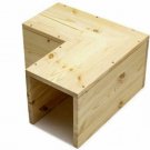 Dwarf Corner Tunnel Small Animal Rabbit Guinea pig Cage Accessories hideout hideaway